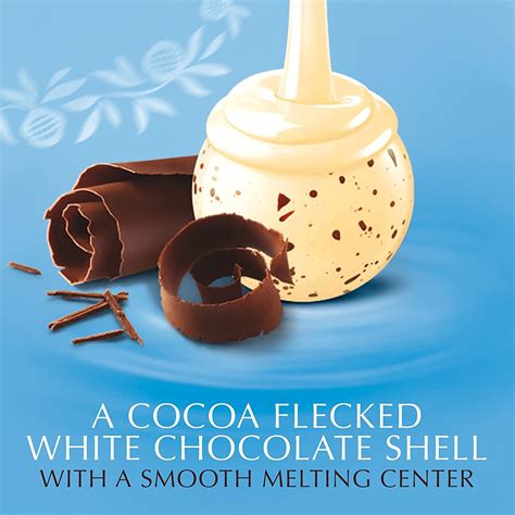 Lindt LINDOR Stracciatella White Chocolate Truffles 60 Count 25.4 oz