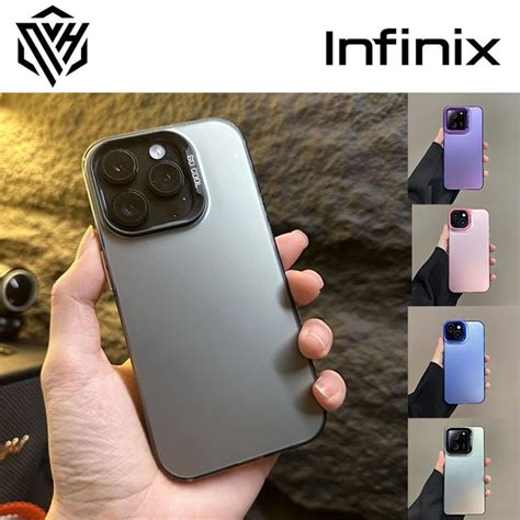Infinix Hot I Pro Smart Pro Luxury Matte Case Shopee Malaysia