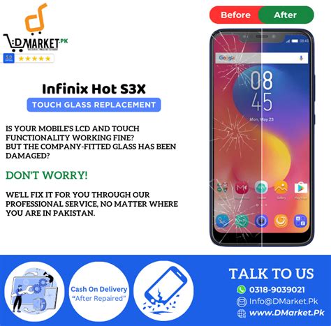 Infinix Hot S X Touch Glass Repair Cost No Risk