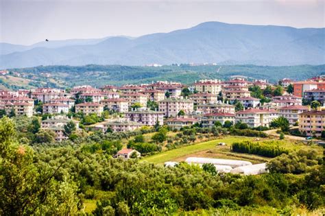 Countryside Village Natural Environment - Turkey Stock Image - Image of ...