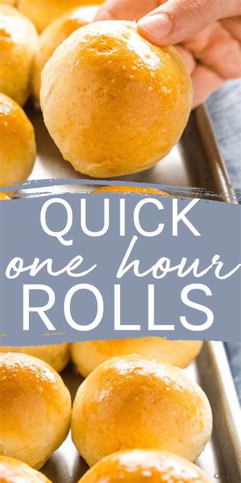 Quick Dinner Rolls Ready In One Hour Rezept