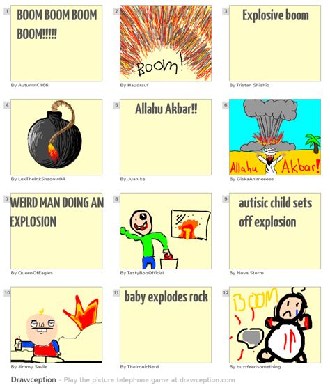 Boom Boom Boom Boom Drawception