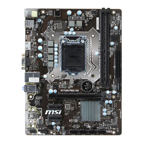 Msi H110M PRO-VD Manuals | ManualsLib