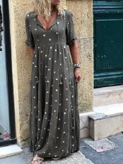 Сногсшибательные летние платья в стиле Бохо | Polka dot maxi dresses ...