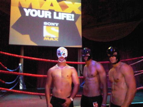 TV With Thinus LUCHA LIBRE Beefy Half Naked Wrestlers And A Wrestling Ring Helps To Spice Up