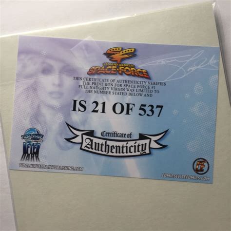 2024 Tidalwave Productions Space Force Stormy Daniels Shikarii Full Nude Naught Comic Books