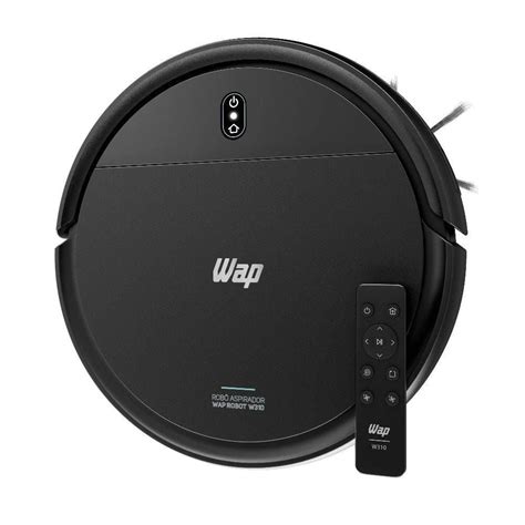 Robo Wap W310 É Bom - Robô Aspirador 3 em 1 Wap Robot W310 com Base Carregadora Bivolt