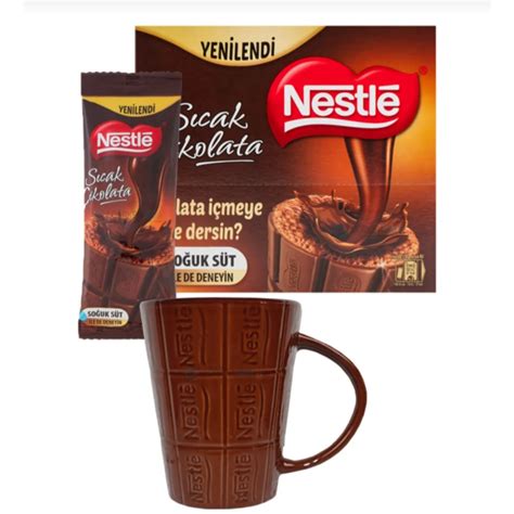 Hot Chocolate ชอคโกแลตรอน พรอมชง แบรนด Nesle ขนาดบรรจ 1 ซอง ขนาด 18 กรม Shopee Thailand