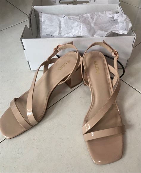 Aldo Nude Color Heels Women S Fashion Footwear Heels On Carousell