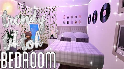 Trendy Tiktok Bedroom Bloxburg Speedbuild Melendezz Youtube