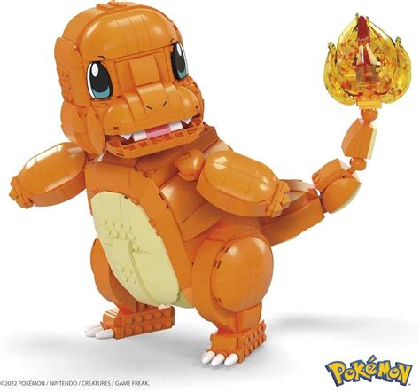 Klocki Mega Pokemon Du Y Charmander Zestaw Klock W Element W