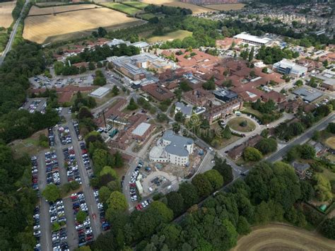 Aerial View of Castle Hill Hospital is an NHS Hospital Editorial Stock ...