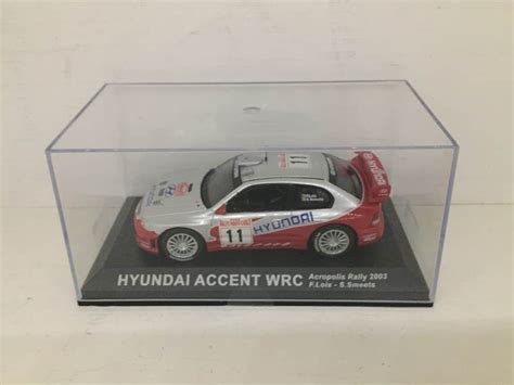 Toy Models - Hyundai Accent WRC Acropolis Rally 2003 F. Loix - S ...