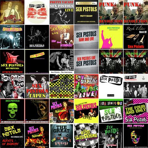 Sex Pistols Album Cover Discography Mixed Media By Stephen Smith Galleries Pixels
