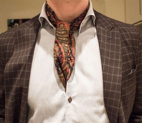 9 Ways To Wear A Silk Scarf For Men Hype And Style