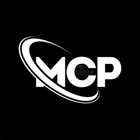 MCP Logo MCP Letter MCP Letter Logo Design Initials MCP Logo Linked