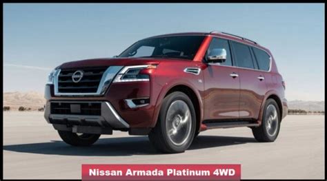 Nissan Armada Platinum Wd Specs Price Top Speed Mileage Review