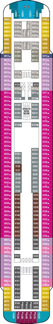 Norwegian Sky Deck plan & cabin plan from 22/04/2011 before 21/01/2015