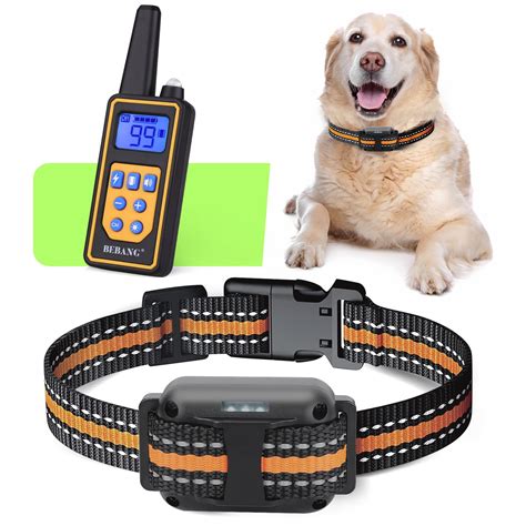 BEBANG 2600FT Dog Training Collar, Dog Shock Collar with Remote, 3