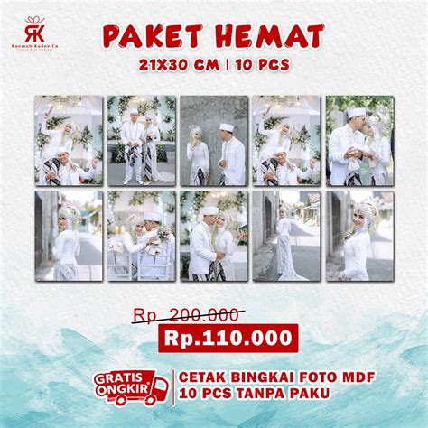 Jual Cetak Foto Mdf Beli Dapet Pcs Paket Hemat Cetak Foto Ukuran