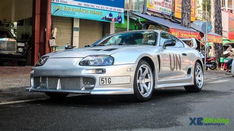 1 trong 2 chiếc Toyota Supra mk IV duy nhất tại Việt Nam tái xuất đường