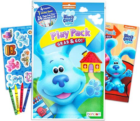 Buy Blues Clues Party Favors Packs Bundle Includes 12 Sets With Blue