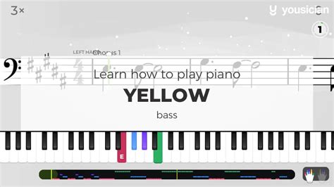 Learn How To Play Yellow On Piano Yousician