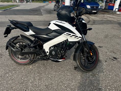 Купить б у Bajaj Pulsar NS карбюратор передач в Москве белый naked bike года по цене