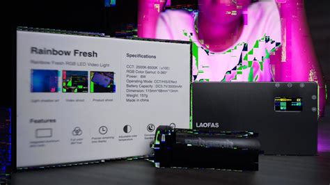 Laofas Rainbow Fresh $50 RGB Pocket Video Light Review - YouTube