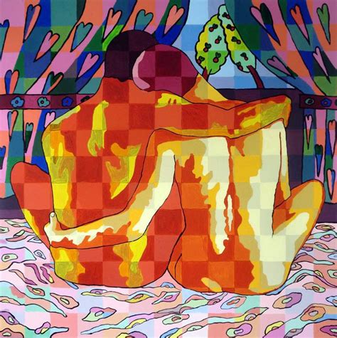 Homoerotic Artworks Paintings Gay Painting Couple Queer Painter Artist Painting By Raphael Perez