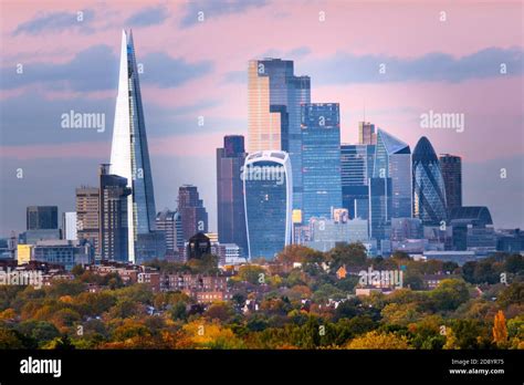 uk london central london skyline view  downtown london