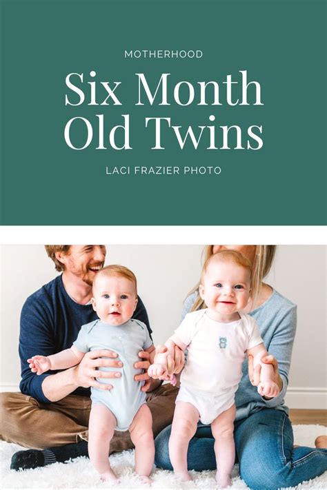 Six Month Old Twin Boys Portraits Guelph Ontario Motherhood Laci