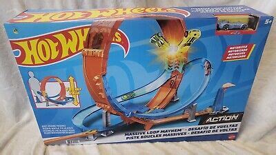 Hot Wheels Massive Loop Mayhem Track Hot Toys Hub