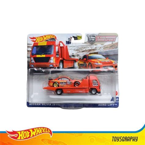 Jual Hot Wheels Premium Team Transport Nissan Silvia S Aero Lift Hotwheel Di Seller Annabell