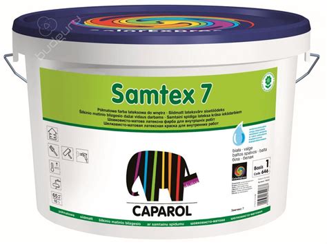 CAPAROL Samtex 7 farba lateksowa 10L - 11939398796 - oficjalne archiwum ...