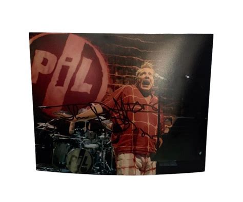 Sold Price Johnny Rotten Sex Pistols Signed Photograph Certified Invalid Date BST