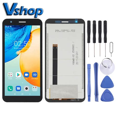 Original Blackview BV4900 BV4900 Pro LCD Screen Digitizer Full Assembly ...