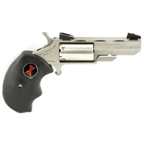 Naa Bwm Black Widow 22 Mag 5rd 2 Stainless Steel Black Oversized