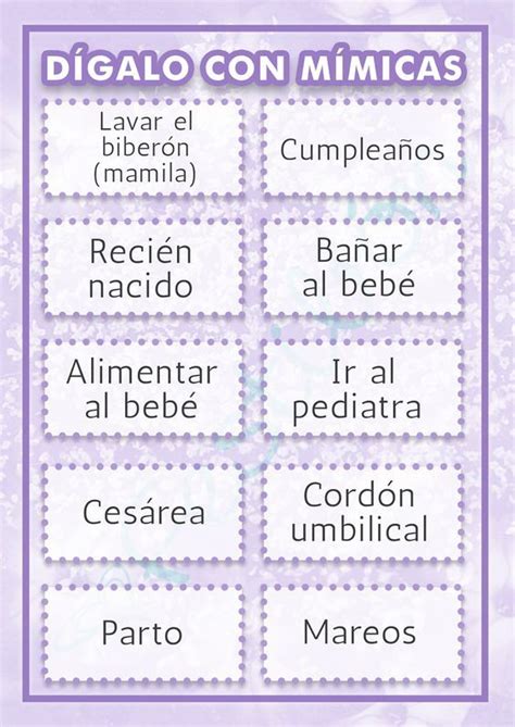 Divertidos Castigos Para Baby Shower Castigos Para Juegos De Baby