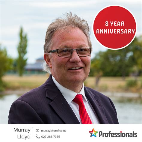 Happy anniversary Murray! - Professionals Christchurch