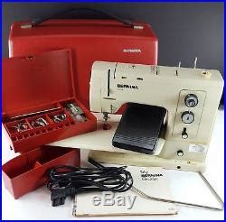 Craft Carrying Case Bernina Record Sewing Machine With Extras