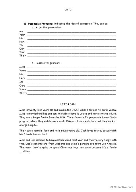 Basic Pronouns English Esl Worksheets Pdf And Doc