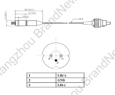 20 MW 405 Nm Singlemode Fasergekoppelter Diodenlaser Lieferanten Und