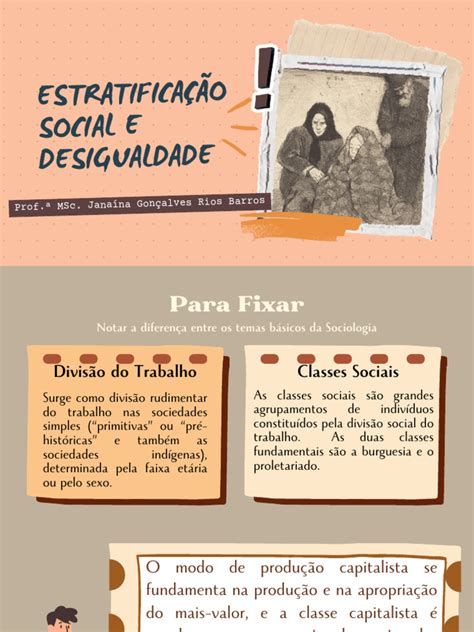 Estratificação E Desigualdade Social - Estratificação e Desigualdade Social | PDF | Sociologia ...
