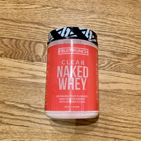 In Review Naked Nutrition Clear Naked Whey Knapsack