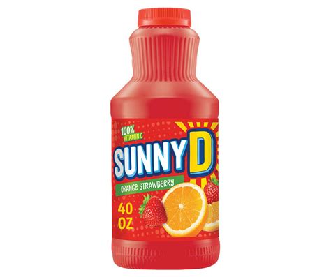 Sunnyd Orange Strawberry Juice Drink 40 Oz Big Lots