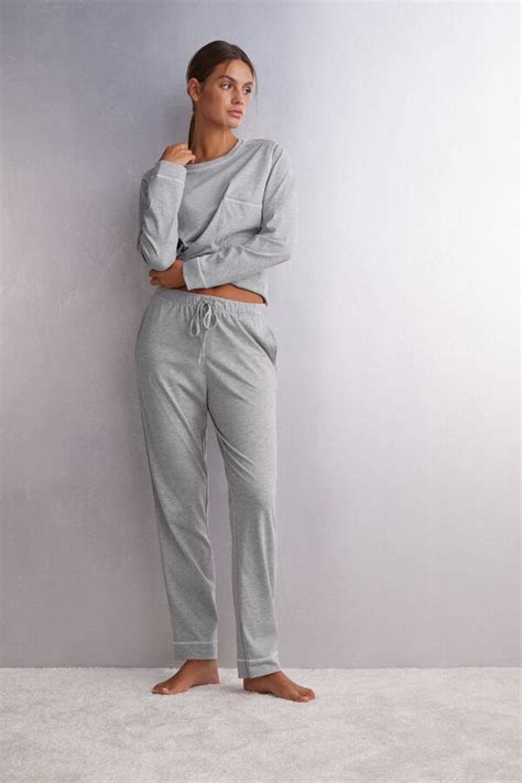 Lange Hose Aus Supima® Baumwolle Intimissimi