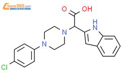 Chloro Phenyl Piperazin Yl H Indol Yl Acetic Acid