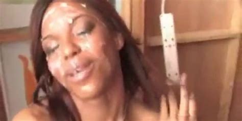 Ebony Babe Wants White Cum For Each Guy Tnaflix