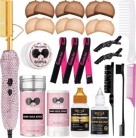 Amazon Electric Hot Comb Hair Straightener Set Diamond Hot Comb Electric For Wigs